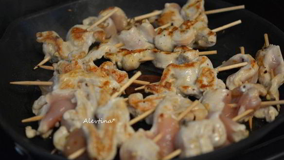 ШАГ 5. куриные шашлычки satay