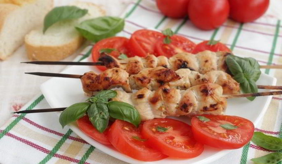 Рецепт куриные шашлычки в соусе наршараб