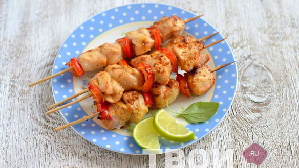 ШАГ 6. куриные шашлычки