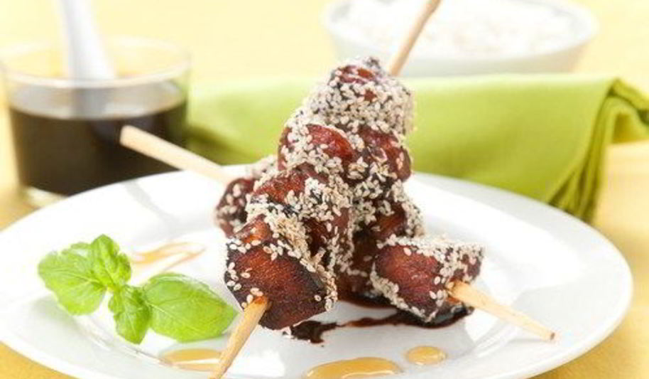 Рецепт куриные шашлыки в кунжуте