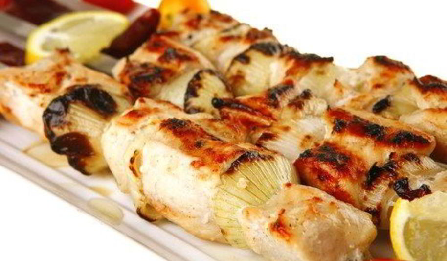 Рецепт куриные шашлыки в лимонном маринаде с шафраном