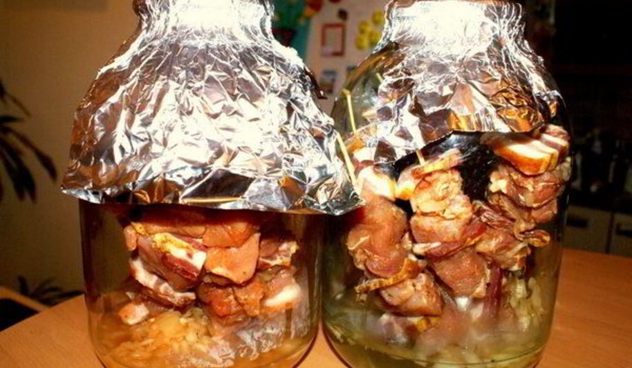 Рецепт нежный шашлык в банке