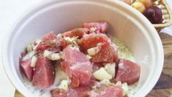 ШАГ 2. очень вкусный шашлык из свинины