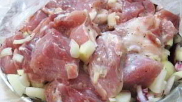 ШАГ 3. очень вкусный шашлык из свинины