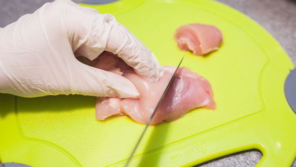 ШАГ 2. шашлычки из курицы с баклажанами