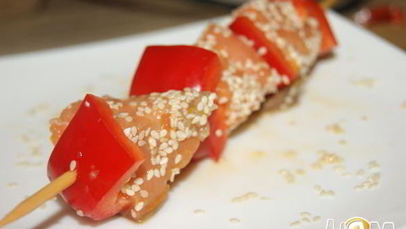 ШАГ 5. шашлычки из семги