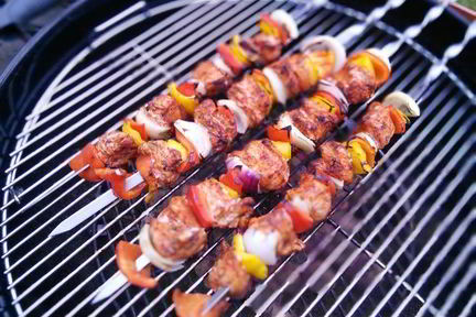 Шашлычок из индюшки с розмарином