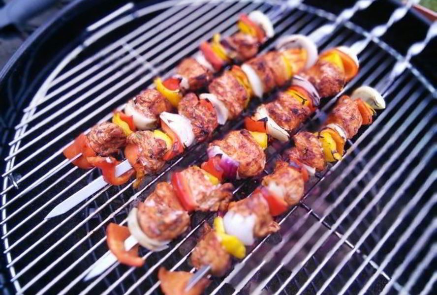 Шашлычок из индюшки с розмарином