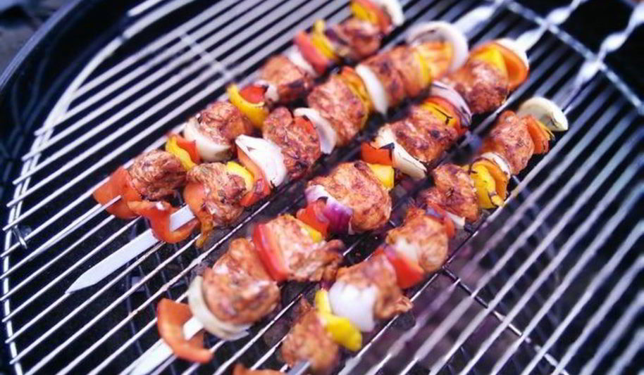 Рецепт шашлычок из индюшки с розмарином