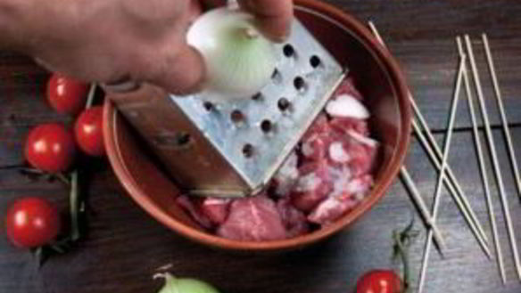 ШАГ 3. шашлык из баранины в духовке