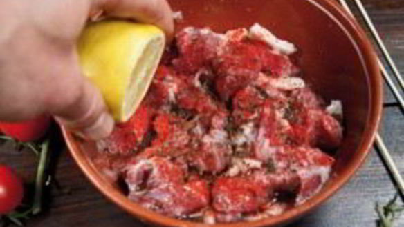 ШАГ 4. шашлык из баранины в духовке