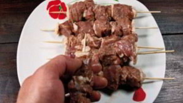 ШАГ 5. шашлык из баранины в духовке