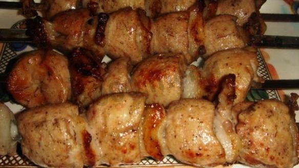 ШАГ 6. шашлык из бараньих яиц