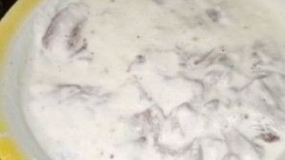 ШАГ 6. шашлык из говядины на кефире