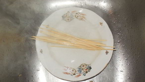 ШАГ 4. шашлык из грибов