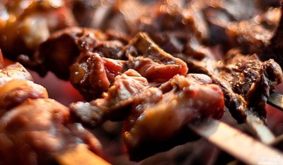 Рецепт шашлык из гуся