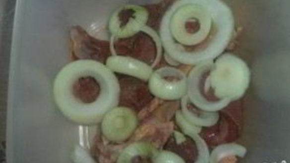 ШАГ 2. шашлык из гуся