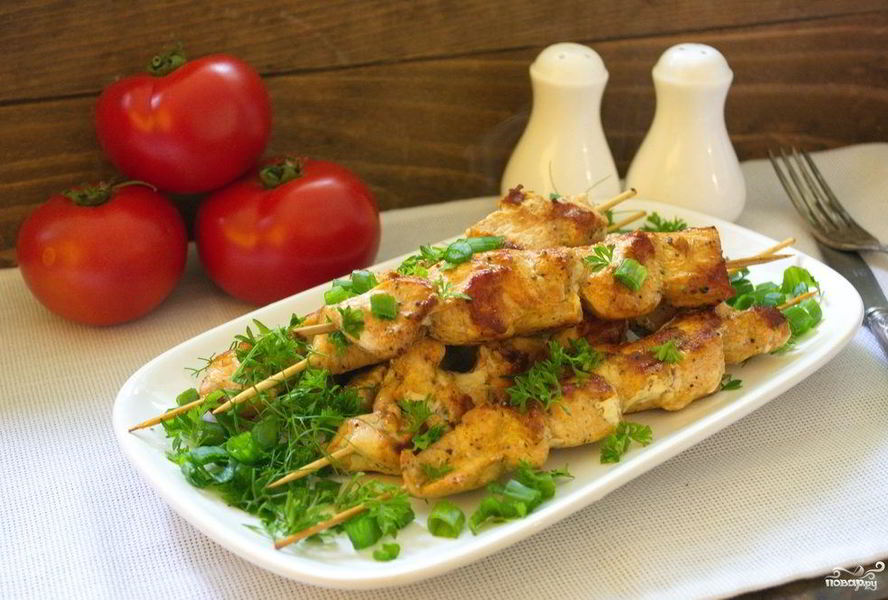 Шашлык из индейки