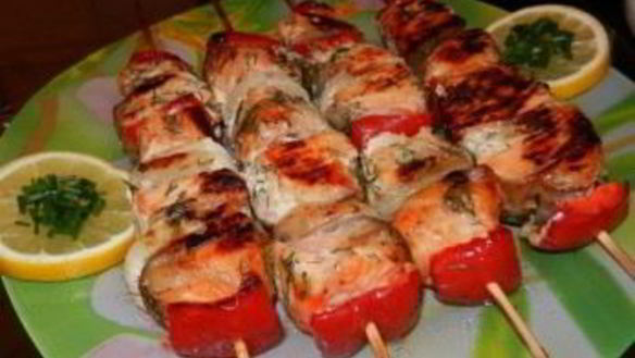 ШАГ 7. шашлык из кеты