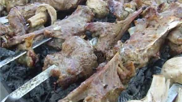 ШАГ 21. шашлык из козлятины