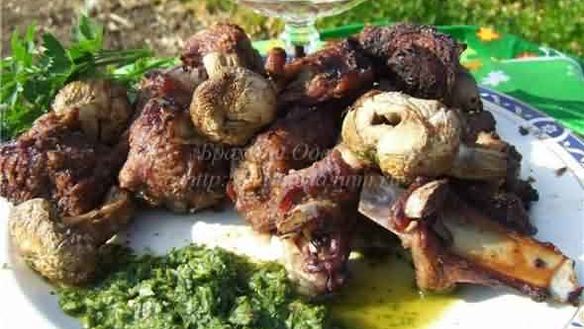 ШАГ 25. шашлык из козлятины