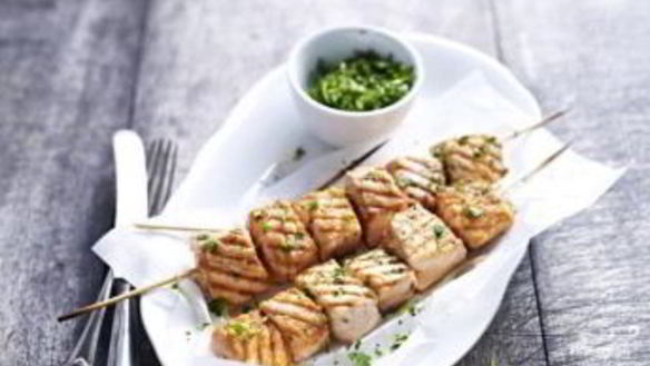 ШАГ 6. шашлык из красной рыбы