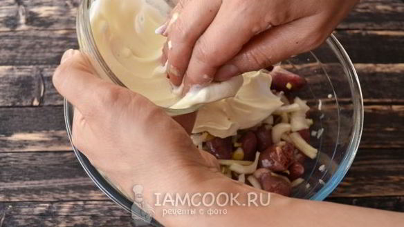 ШАГ 8. шашлык из куриных сердечек в сметане