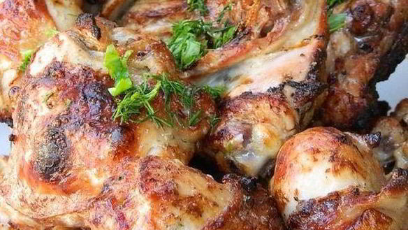 ШАГ 5. шашлык из курицы на пиве