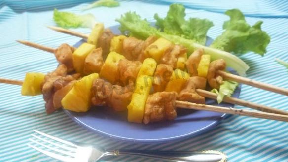 ШАГ 6. шашлык из курицы по-гавайски
