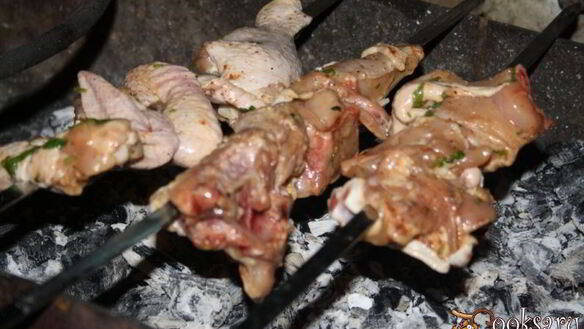 ШАГ 5. шашлык из курицы