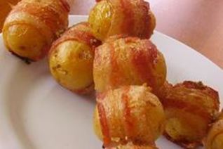 Шашлык из молодой картошки