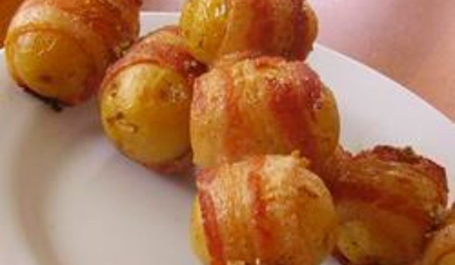 Рецепт шашлык из молодой картошки