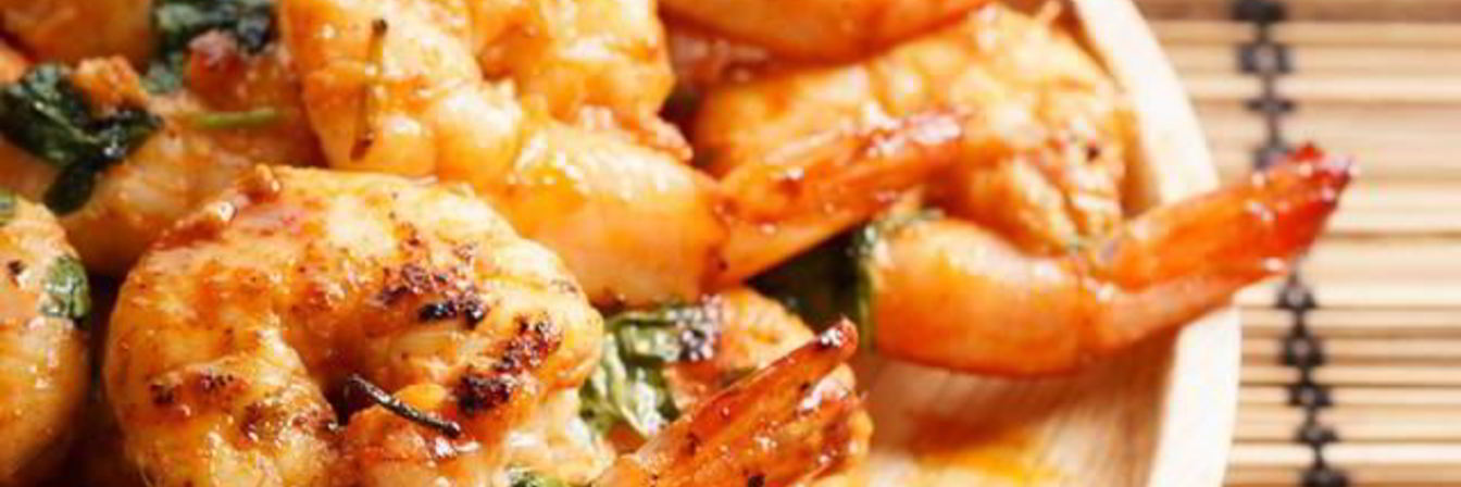 Шашлык из морепродуктов