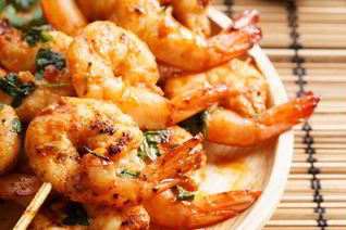 Шашлык из морепродуктов