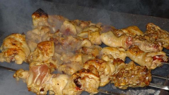ШАГ 14. шашлык из окорочков