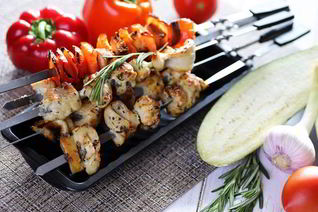 Шашлык из птицы в пряном маринаде