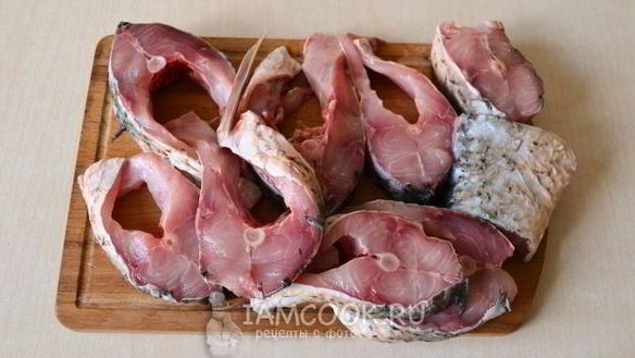 ШАГ 5. шашлык из сазана