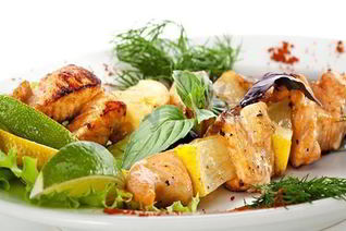 Шашлык из семги