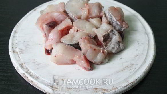 ШАГ 4. шашлык из сома в духовке