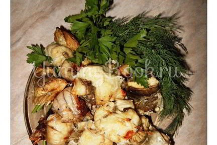 Шашлык из сома в микроволновой печи