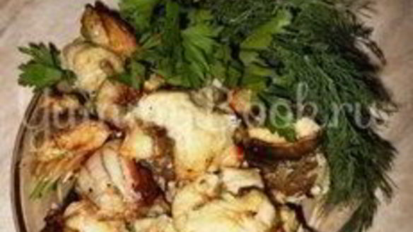 ШАГ 11. шашлык из сома в микроволновой печи