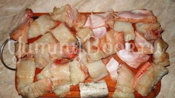 ШАГ 4. шашлык из сома в микроволновой печи