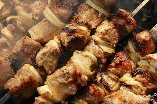 Шашлык из свинины классический