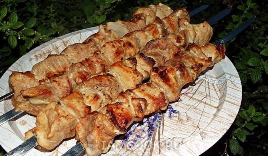 Рецепт шашлык из свинины на пиве