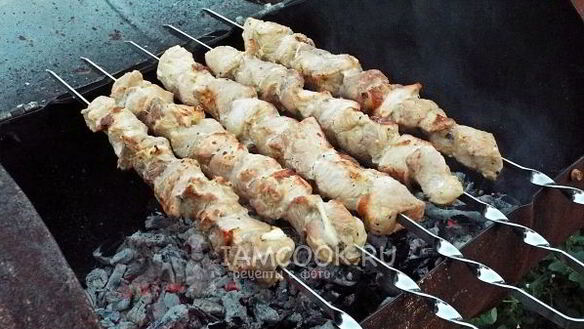 ШАГ 11. шашлык из свинины на пиве