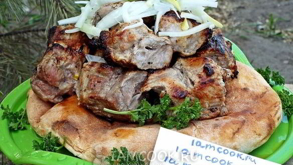 ШАГ 12. шашлык из свинины в кефире