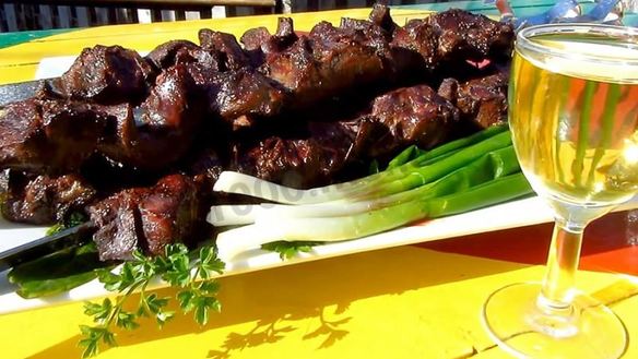 ШАГ 14. шашлык из свиного сердца