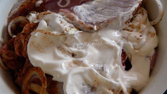 ШАГ 4. шашлык из свиной корейки