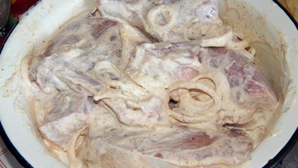 ШАГ 5. шашлык из свиной корейки