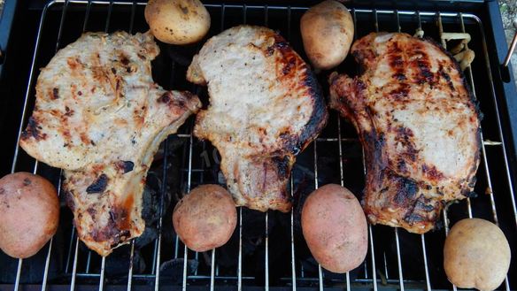 ШАГ 6. шашлык из свиной корейки